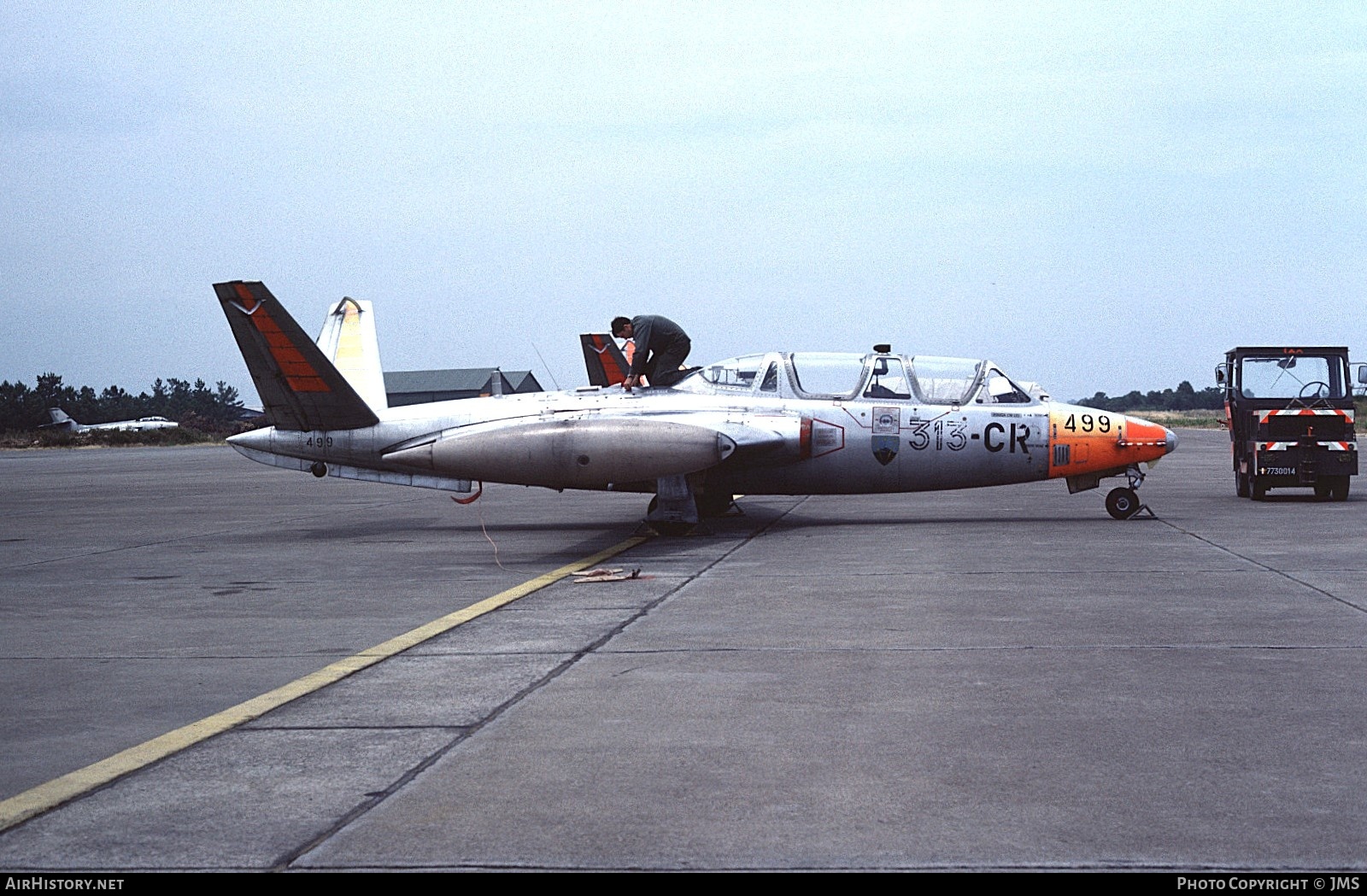 Aircraft Photo of 499 | Fouga CM-170R Magister | France - Air Force | AirHistory.net #812382