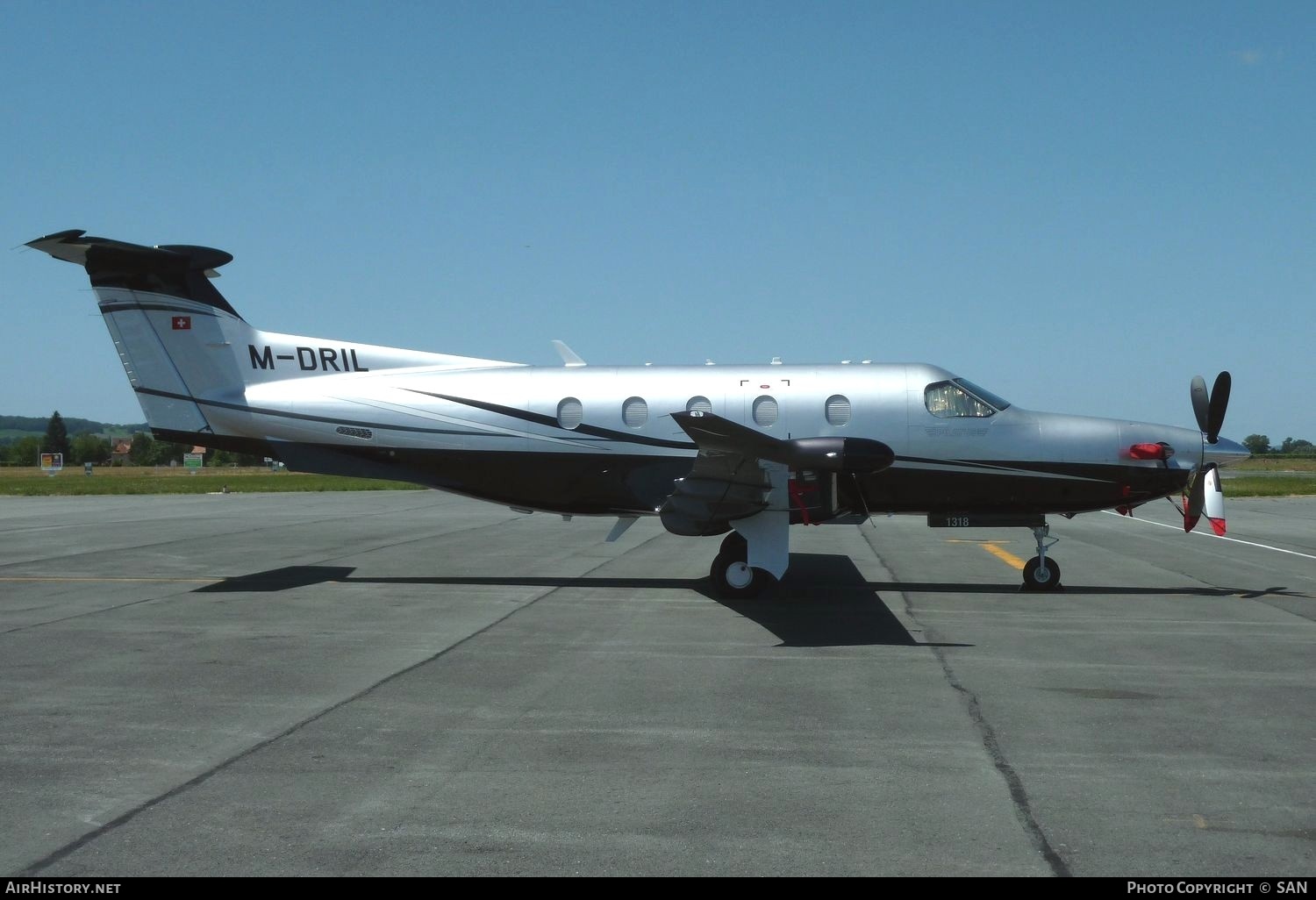 Aircraft Photo of M-DRIL | Pilatus PC-12/47 | AirHistory.net #812389