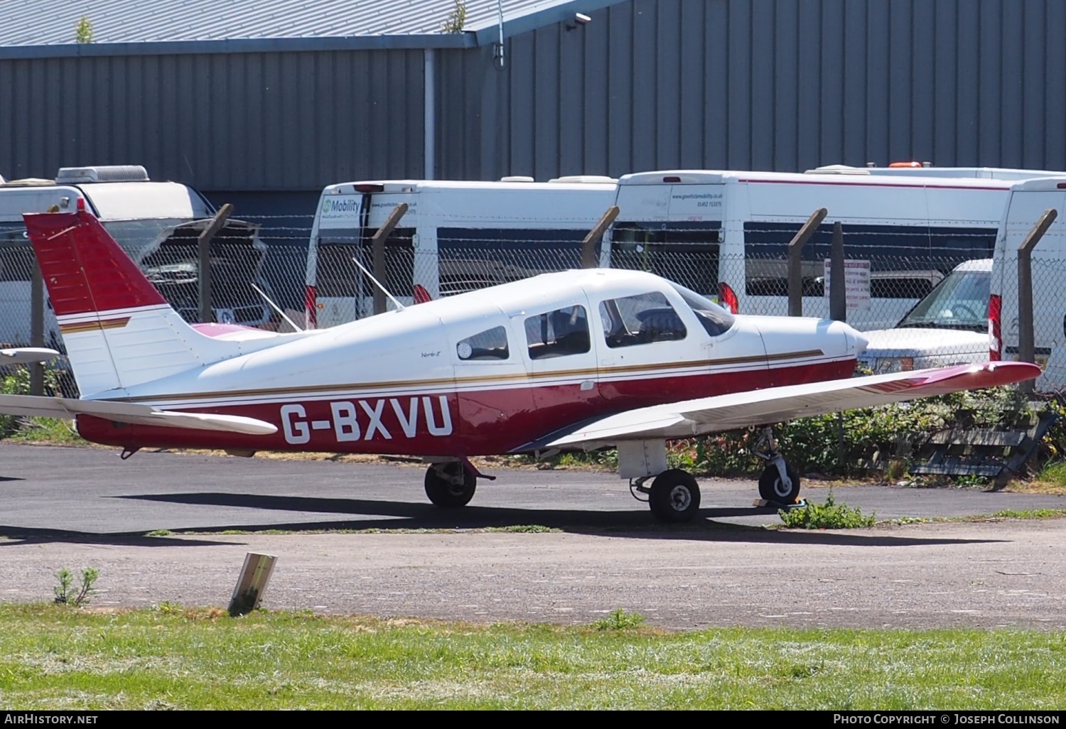 Aircraft Photo of G-BXVU | Piper PA-28-161 Cherokee Warrior II | AirHistory.net #812394