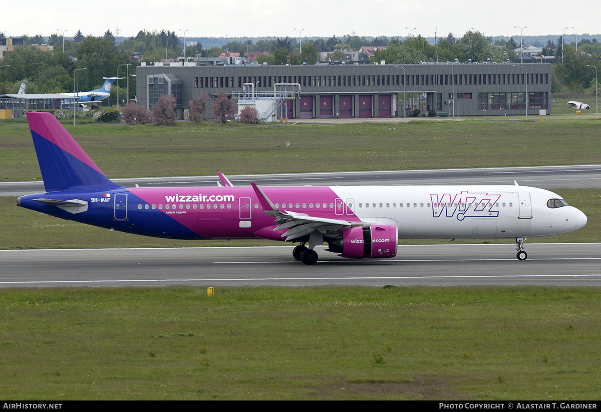 Aircraft Photo of 9H-WAF | Airbus A321-271NX | Wizz Air | AirHistory.net #812399