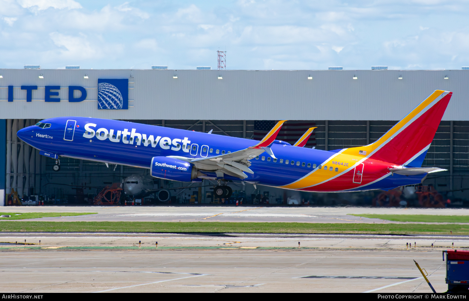 Aircraft Photo of N8642E | Boeing 737-8H4 | Southwest Airlines | AirHistory.net #812430