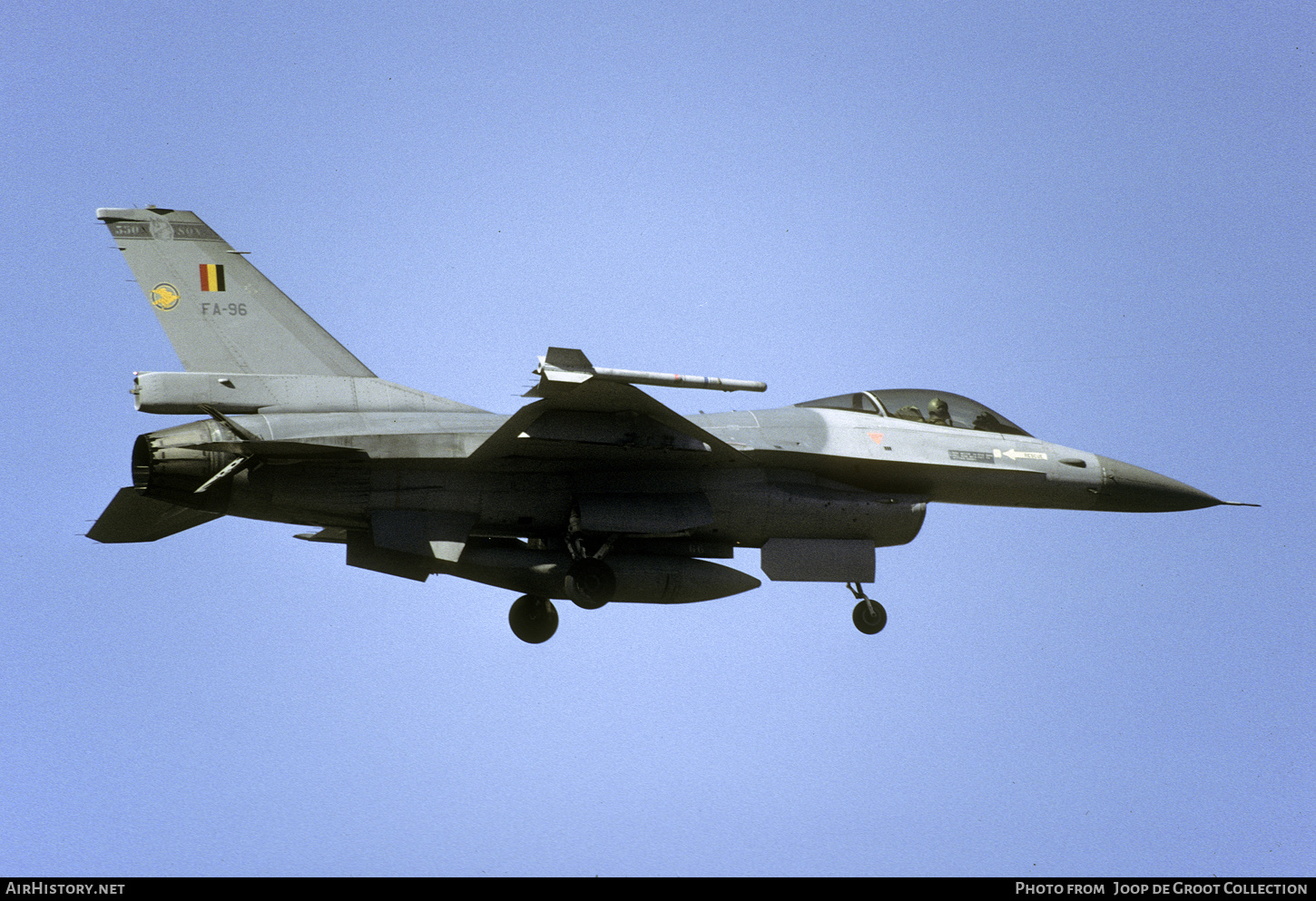 Aircraft Photo of FA-96 | General Dynamics F-16A Fighting Falcon | Belgium - Air Force | AirHistory.net #812448