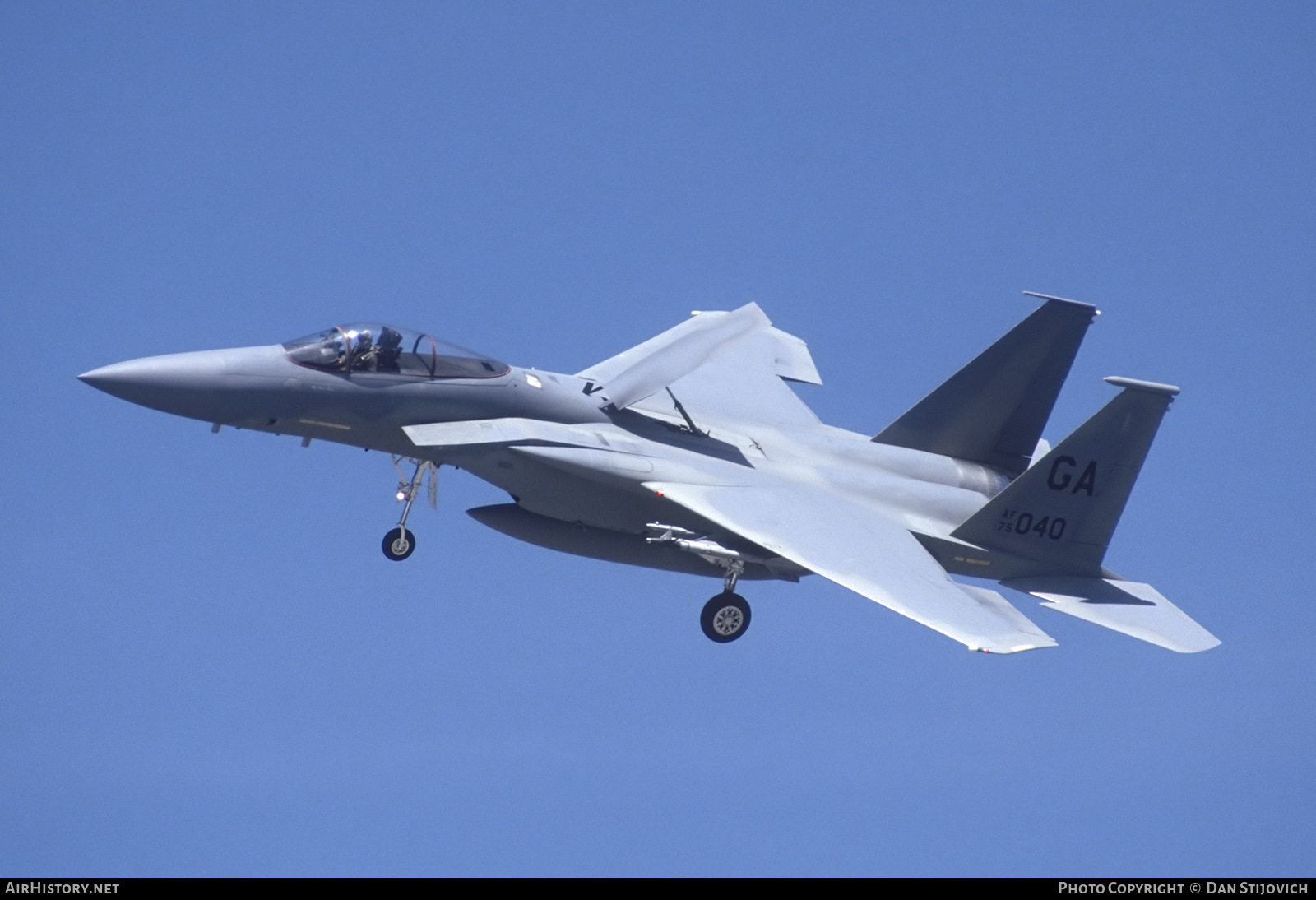 Aircraft Photo of 75-0040 / AF75-040 | McDonnell Douglas F-15A Eagle | USA - Air Force | AirHistory.net #812471