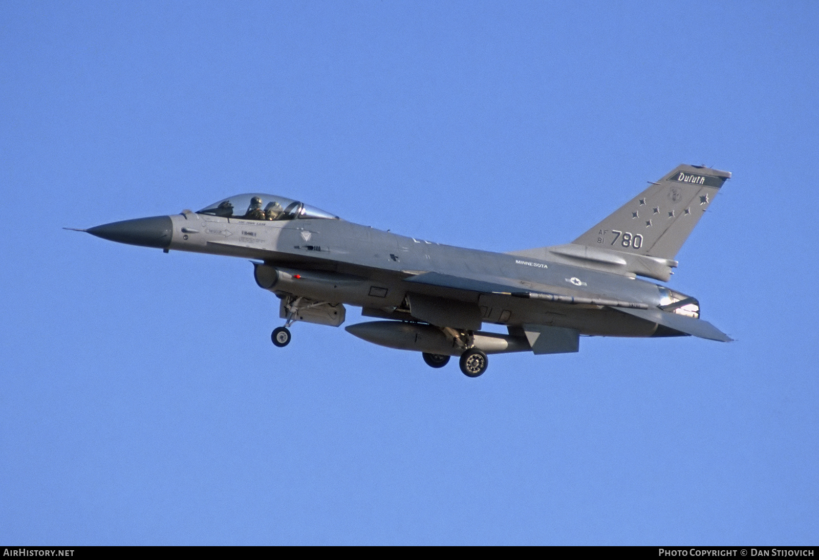 Aircraft Photo of 81-0780 / AF81-780 | General Dynamics F-16A/ADF Fighting Falcon | USA - Air Force | AirHistory.net #812484