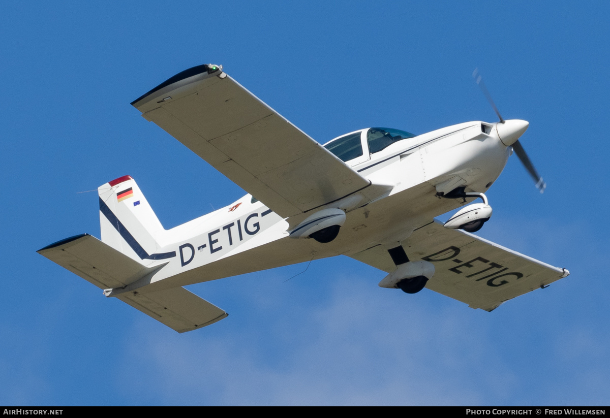 Aircraft Photo of D-ETIG | American General AG-5B Tiger | LSV Bielefeld - Gütersloh | AirHistory.net #812493