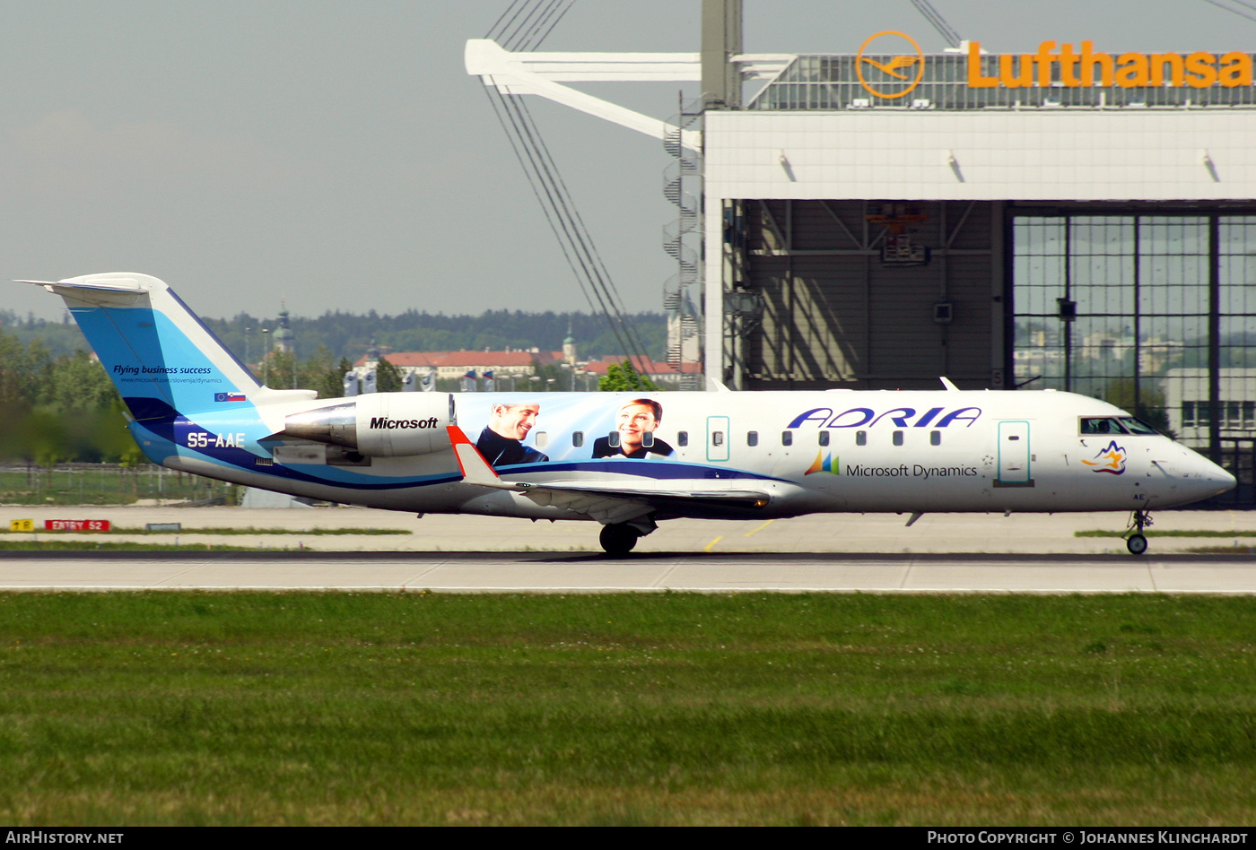 Aircraft Photo of S5-AAE | Bombardier CRJ-200 (CL-600-2B19) | Adria Airways | AirHistory.net #812499