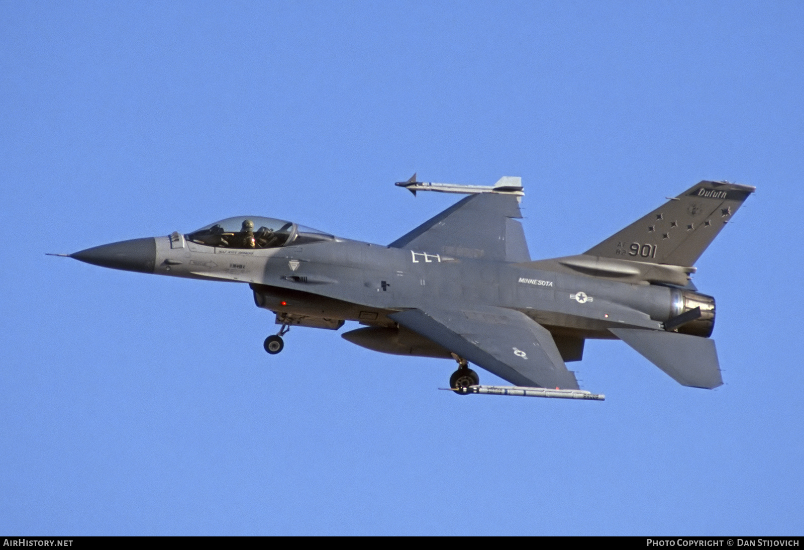 Aircraft Photo of 82-0901 / AF82-901 | General Dynamics F-16A/ADF Fighting Falcon | USA - Air Force | AirHistory.net #812507