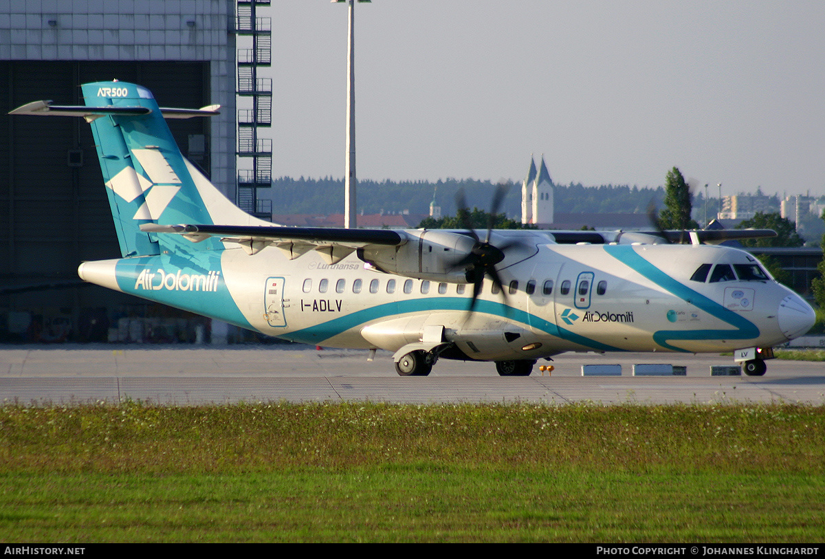 Aircraft Photo of I-ADLV | ATR ATR-42-500 | Air Dolomiti | AirHistory.net #812517