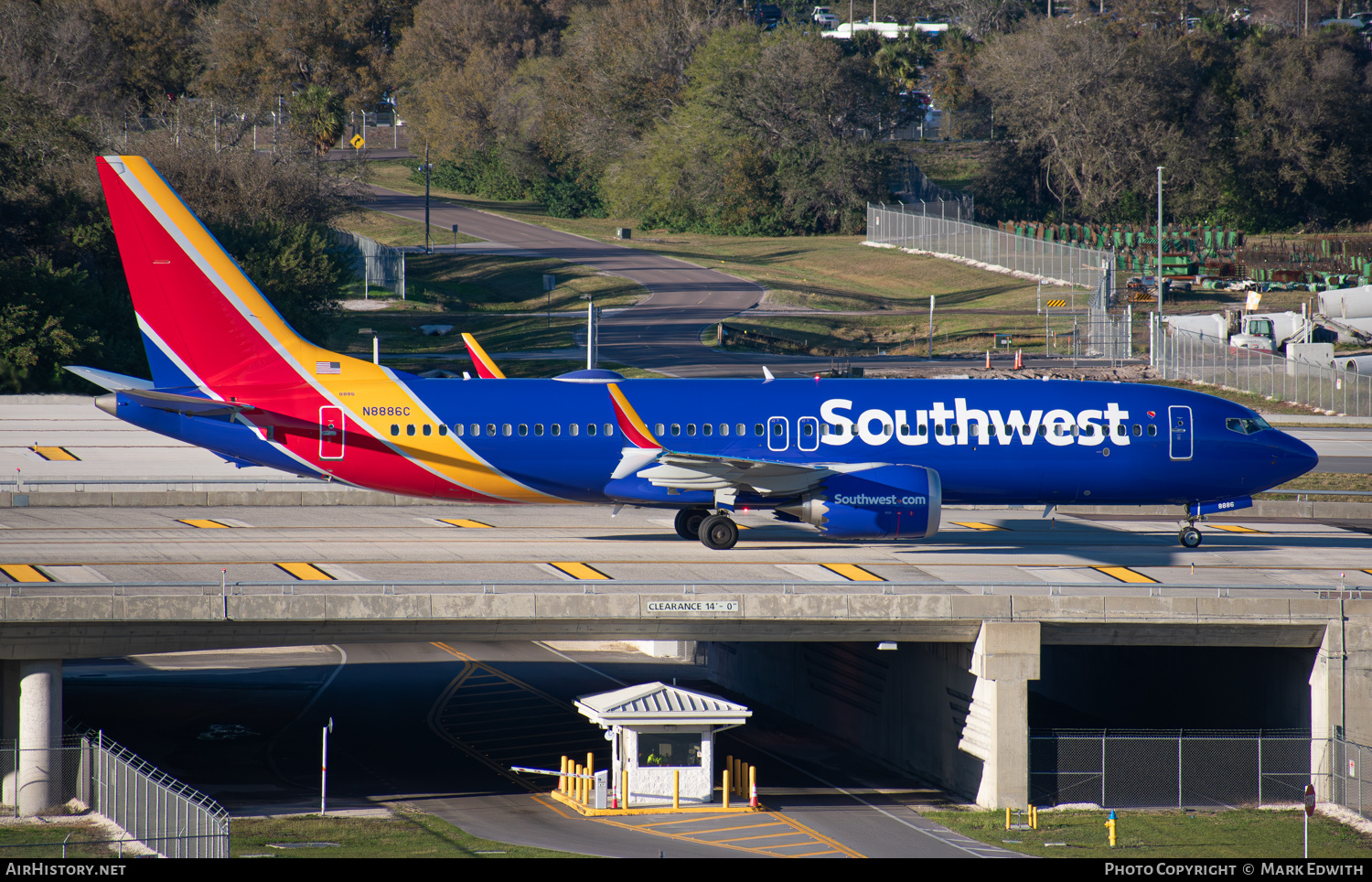 Aircraft Photo of N8886C | Boeing 737-8 Max 8 | Southwest Airlines | AirHistory.net #812518