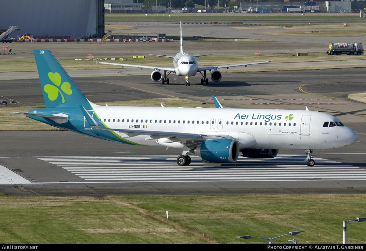 Aircraft Photo of EI-NSB | Airbus A320-251N | Aer Lingus | AirHistory.net #812552