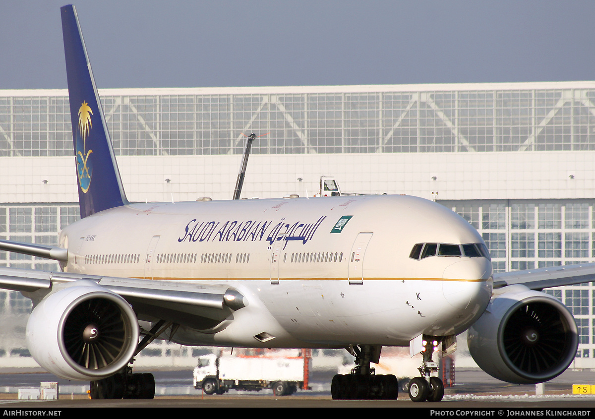 Aircraft Photo of HZ-AKK | Boeing 777-268/ER | Saudi Arabian Airlines | AirHistory.net #812564