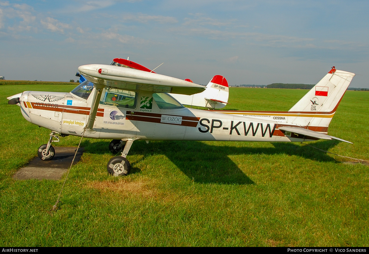 Aircraft Photo of SP-KWW | Cessna 152 | Aeroklub Aviator | AirHistory.net #812568