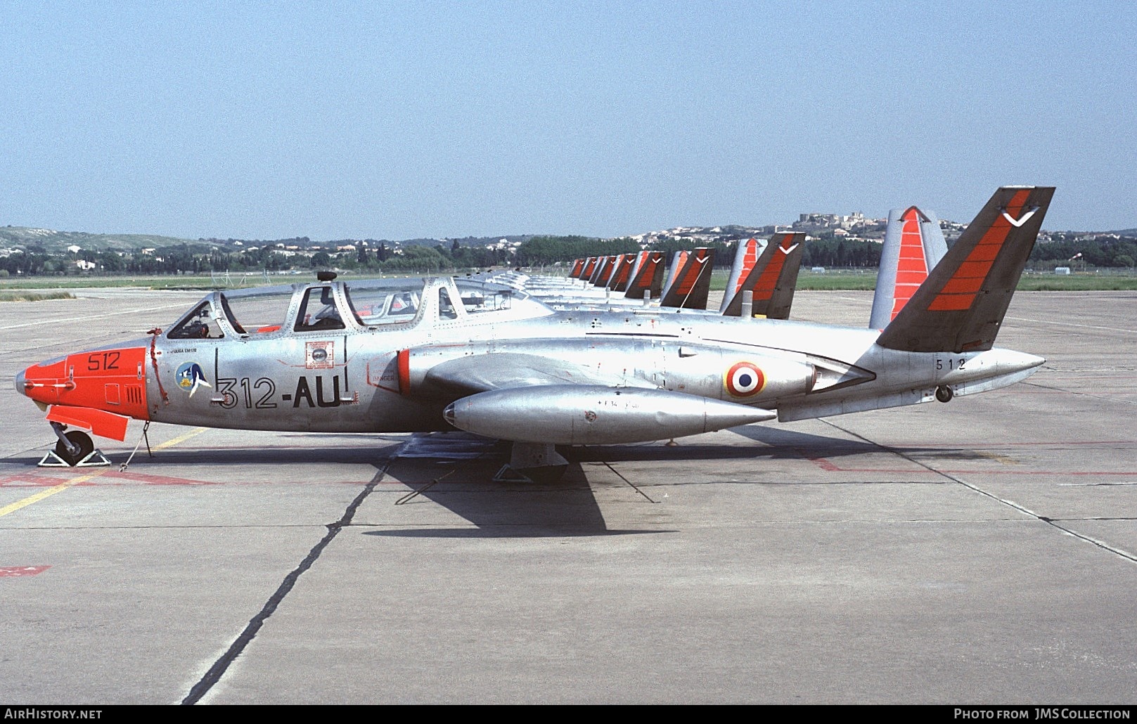 Aircraft Photo of 512 | Fouga CM-170R Magister | France - Air Force | AirHistory.net #812575