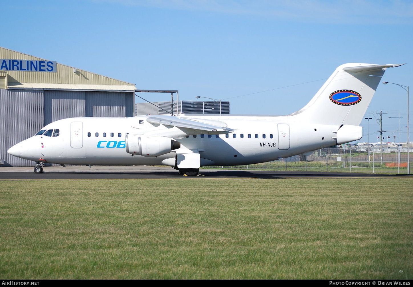 Aircraft Photo of VH-NJG | British Aerospace BAe-146-200 | Cobham Aviation Services | AirHistory.net #812584
