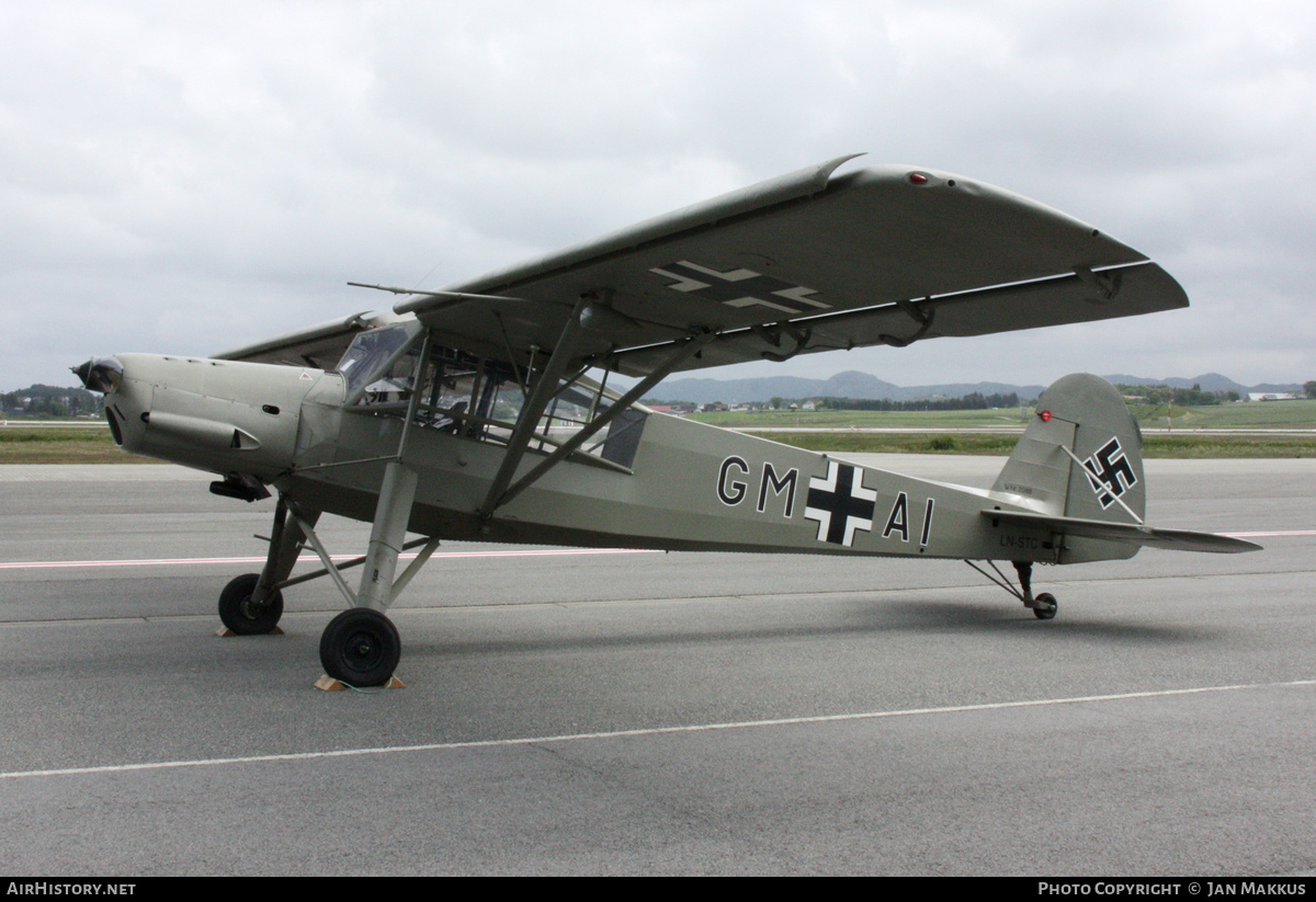 Aircraft Photo of LN-STC / GM-AI | Fieseler Fi 156A-1 Storch | Germany - Air Force | AirHistory.net #812585
