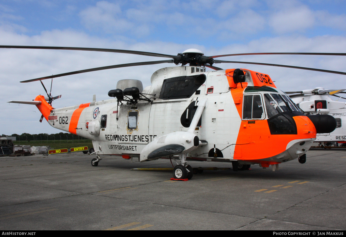 Aircraft Photo of 062 | Westland WS-61 Sea King Mk43 | Norway - Air Force | AirHistory.net #812586