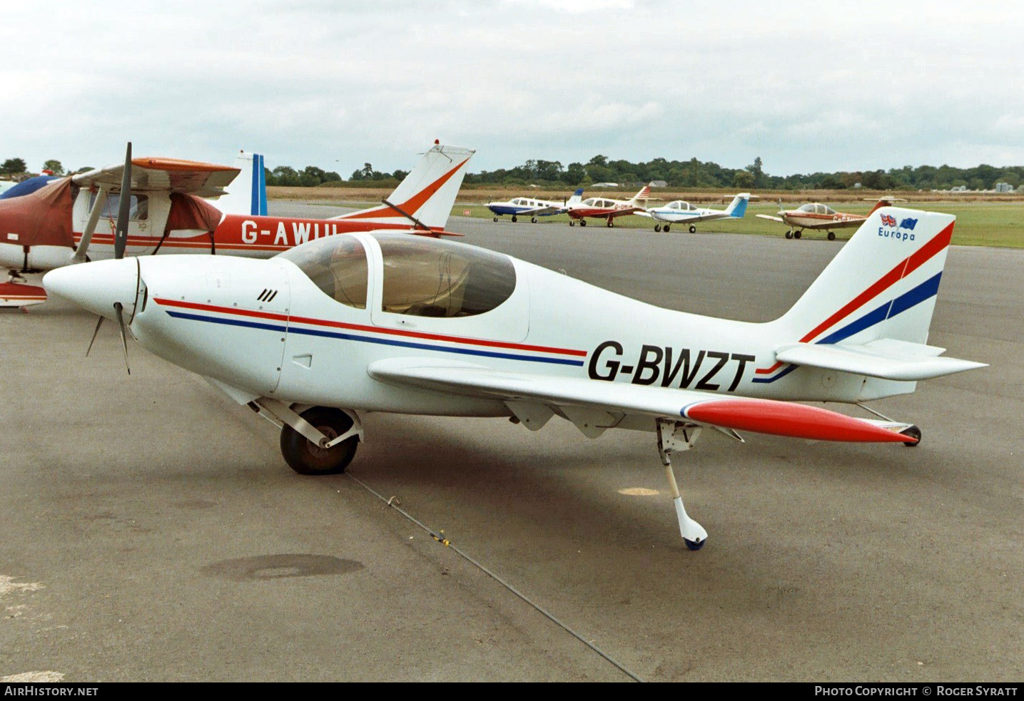 Aircraft Photo of G-BWZT | Europa Aircraft Europa | AirHistory.net #812595