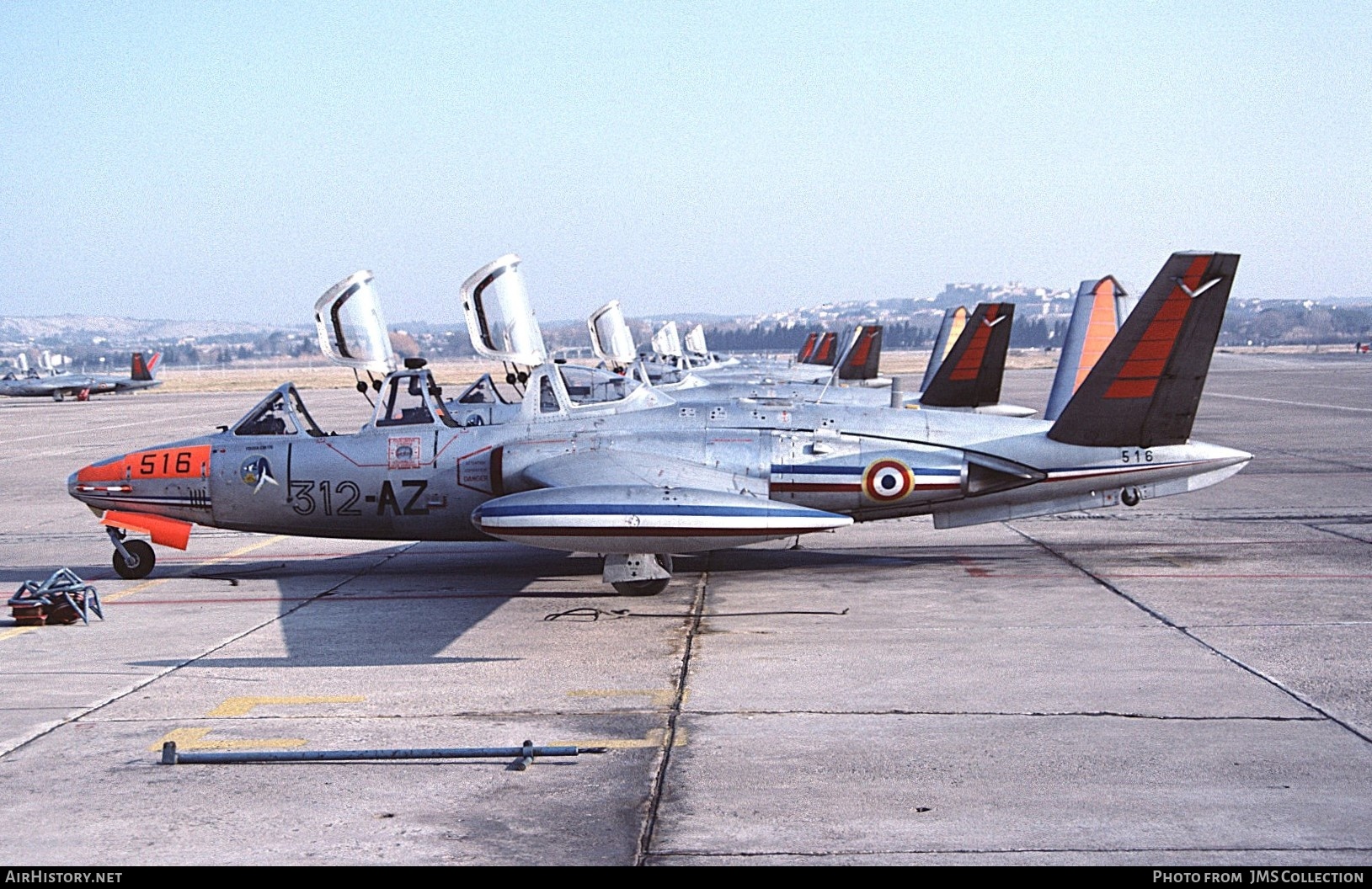 Aircraft Photo of 516 | Fouga CM-170R Magister | France - Air Force | AirHistory.net #812599