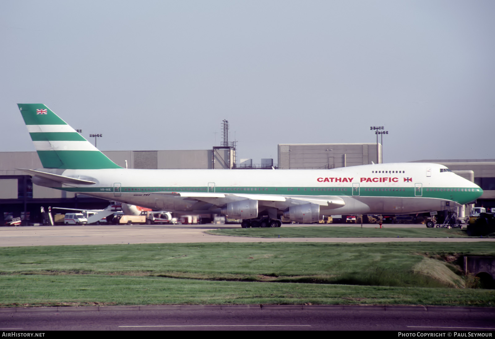 Aircraft Photo of VR-HIE | Boeing 747-267B | Cathay Pacific Airways | AirHistory.net #812600
