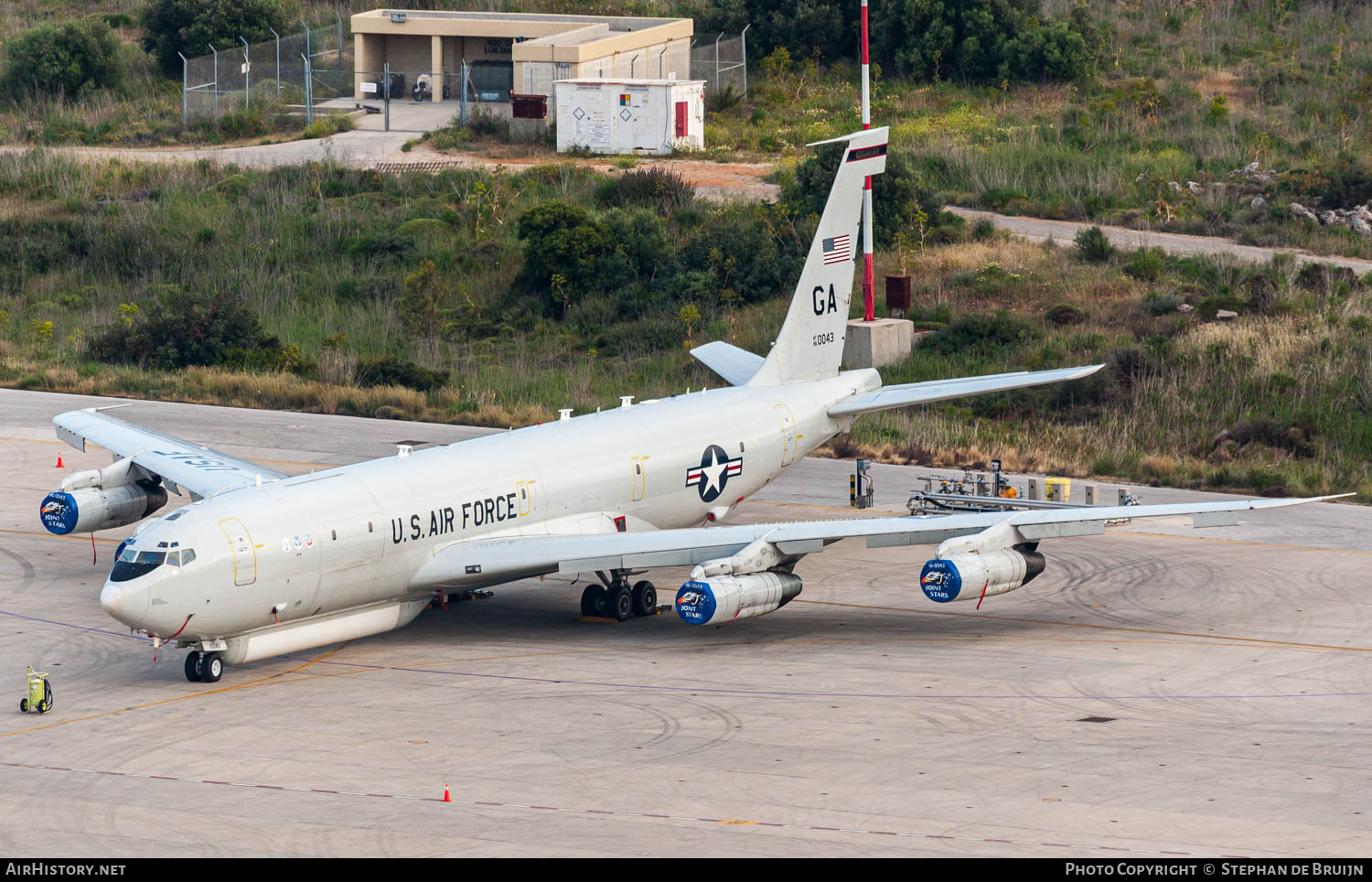 Aircraft Photo of 96-0043 / AF96-0043 | Boeing E-8C J-Stars (707-300C) | USA - Air Force | AirHistory.net #812612