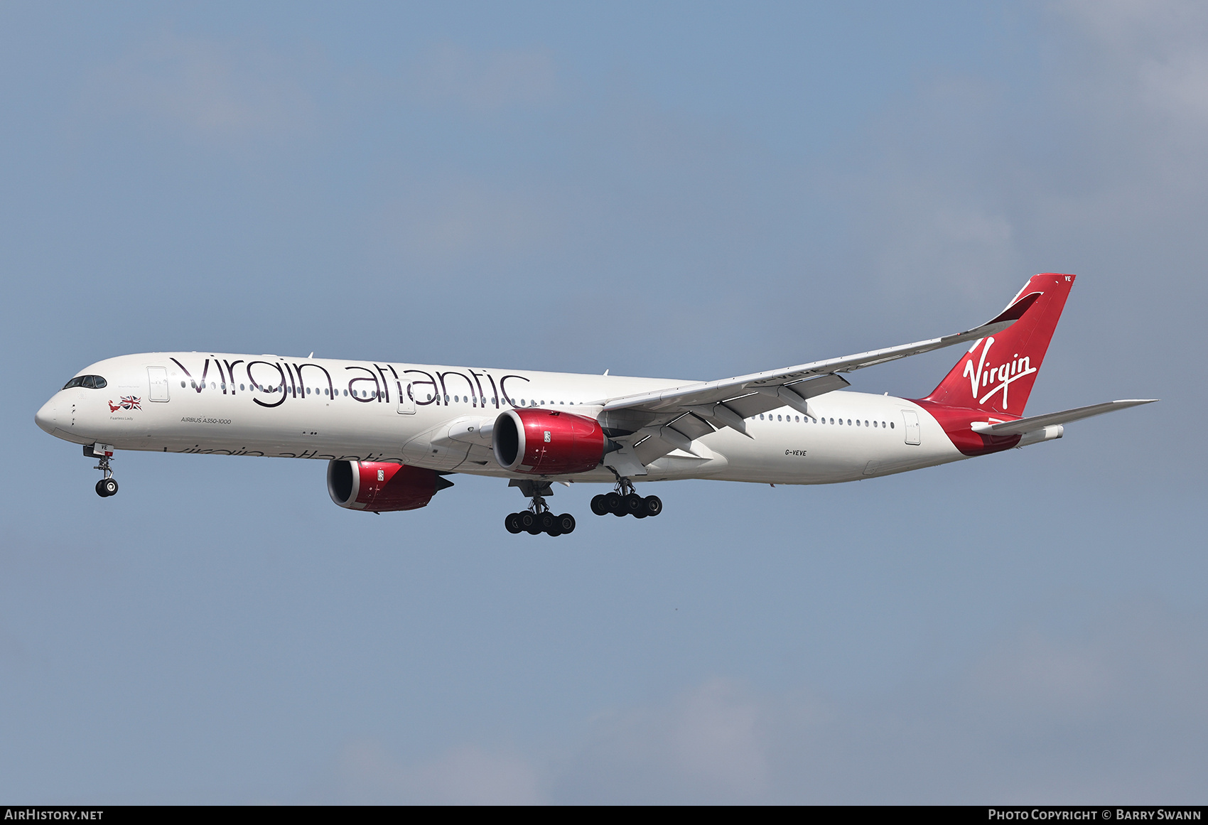 Aircraft Photo of G-VEVE | Airbus A350-1041 | Virgin Atlantic Airways | AirHistory.net #812635