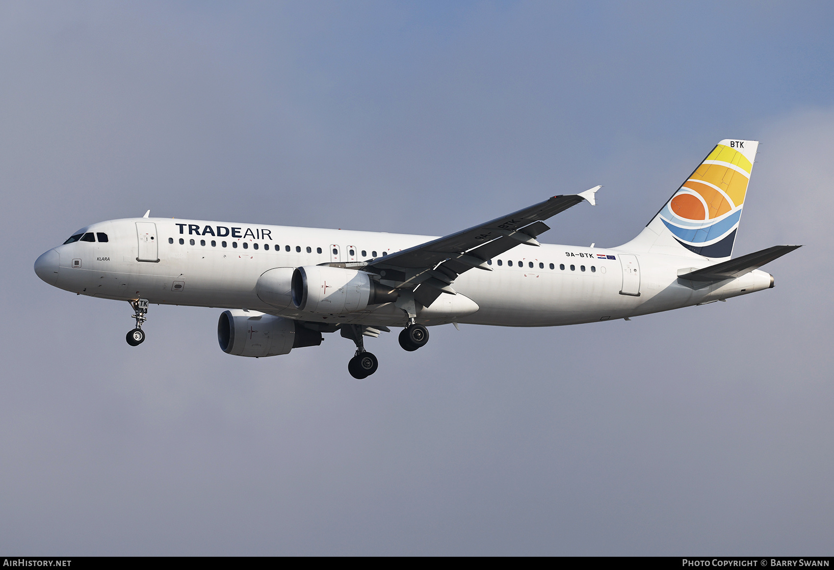 Aircraft Photo of 9A-BTK | Airbus A320-214 | Trade Air | AirHistory.net #812637
