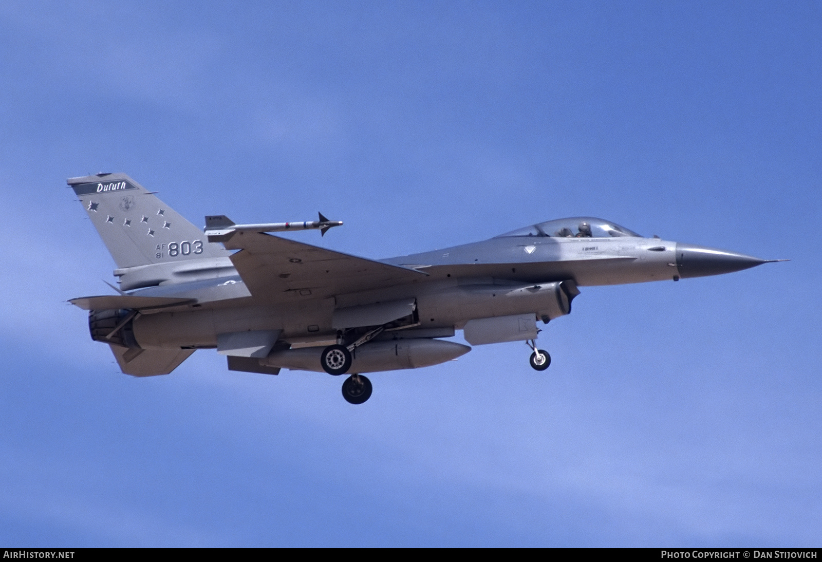 Aircraft Photo of 81-0803 / AF81-803 | General Dynamics F-16A/ADF Fighting Falcon | USA - Air Force | AirHistory.net #812640