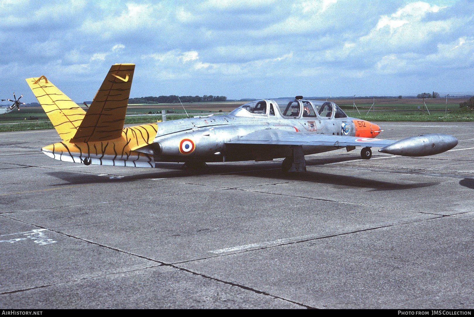 Aircraft Photo of 512 | Fouga CM-170R Magister | France - Air Force | AirHistory.net #812641