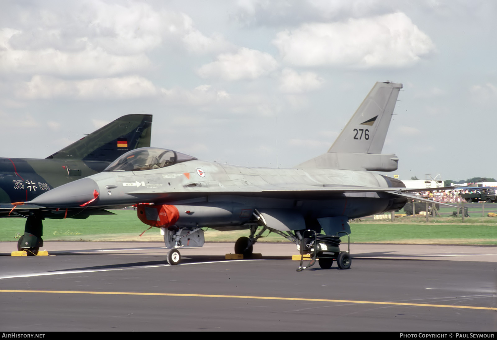 Aircraft Photo of 276 | General Dynamics F-16A Fighting Falcon | Norway - Air Force | AirHistory.net #812648
