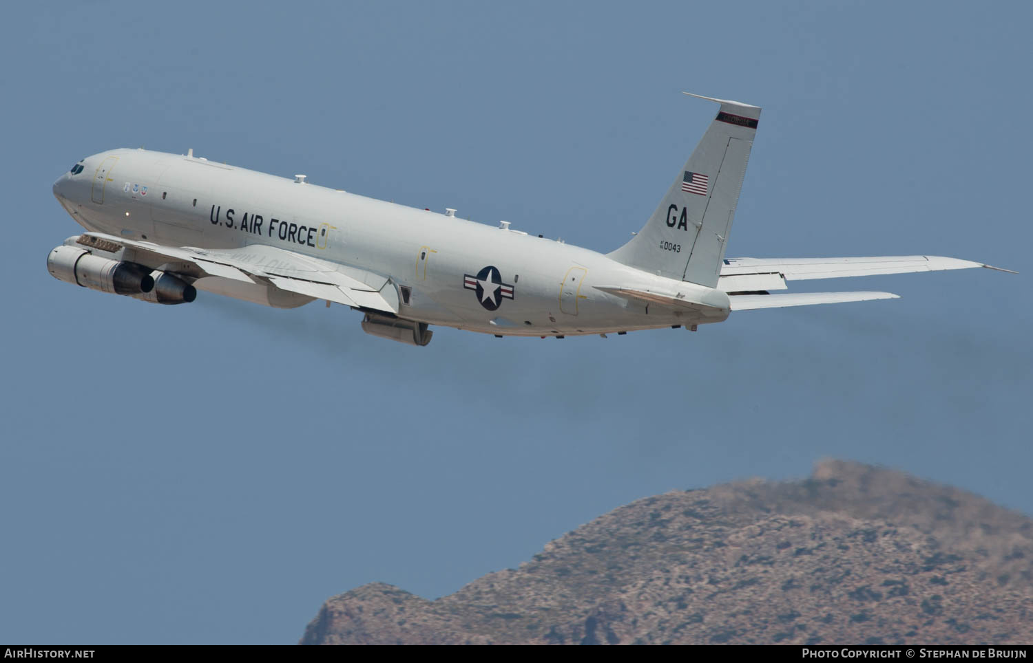 Aircraft Photo of 96-0043 / AF96-0043 | Boeing E-8C J-Stars (707-300C) | USA - Air Force | AirHistory.net #812650