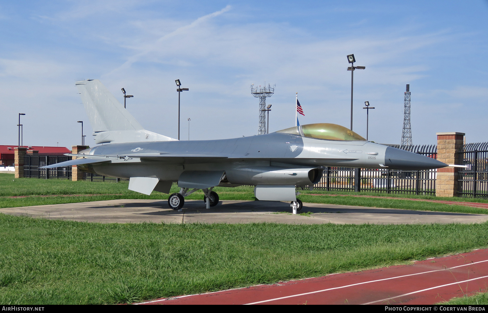 Aircraft Photo of 80-0505 / 0505 | General Dynamics F-16A Fighting Falcon | USA - Air Force | AirHistory.net #812666