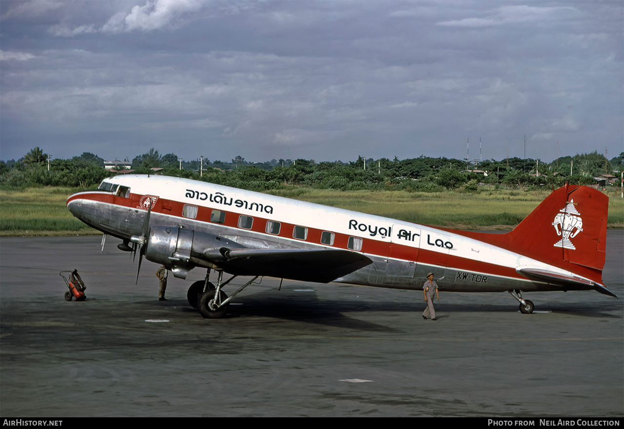 Aircraft Photo of XW-TDR | Douglas DC-3... | Royal Air Lao | AirHistory.net #812670
