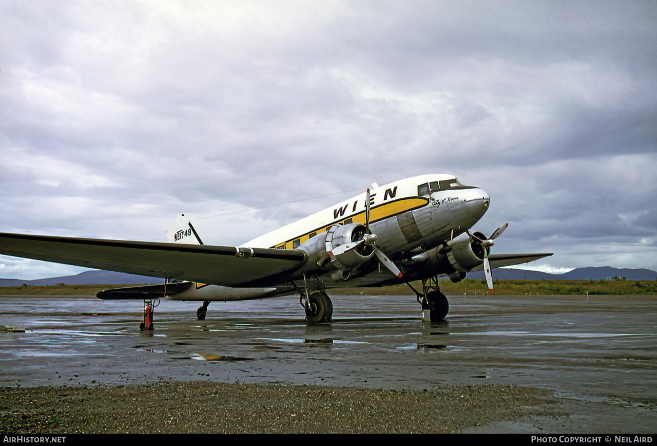 Aircraft Photo of N21748 | Douglas DC-3-208A | Wien Alaska Airlines | AirHistory.net #812680