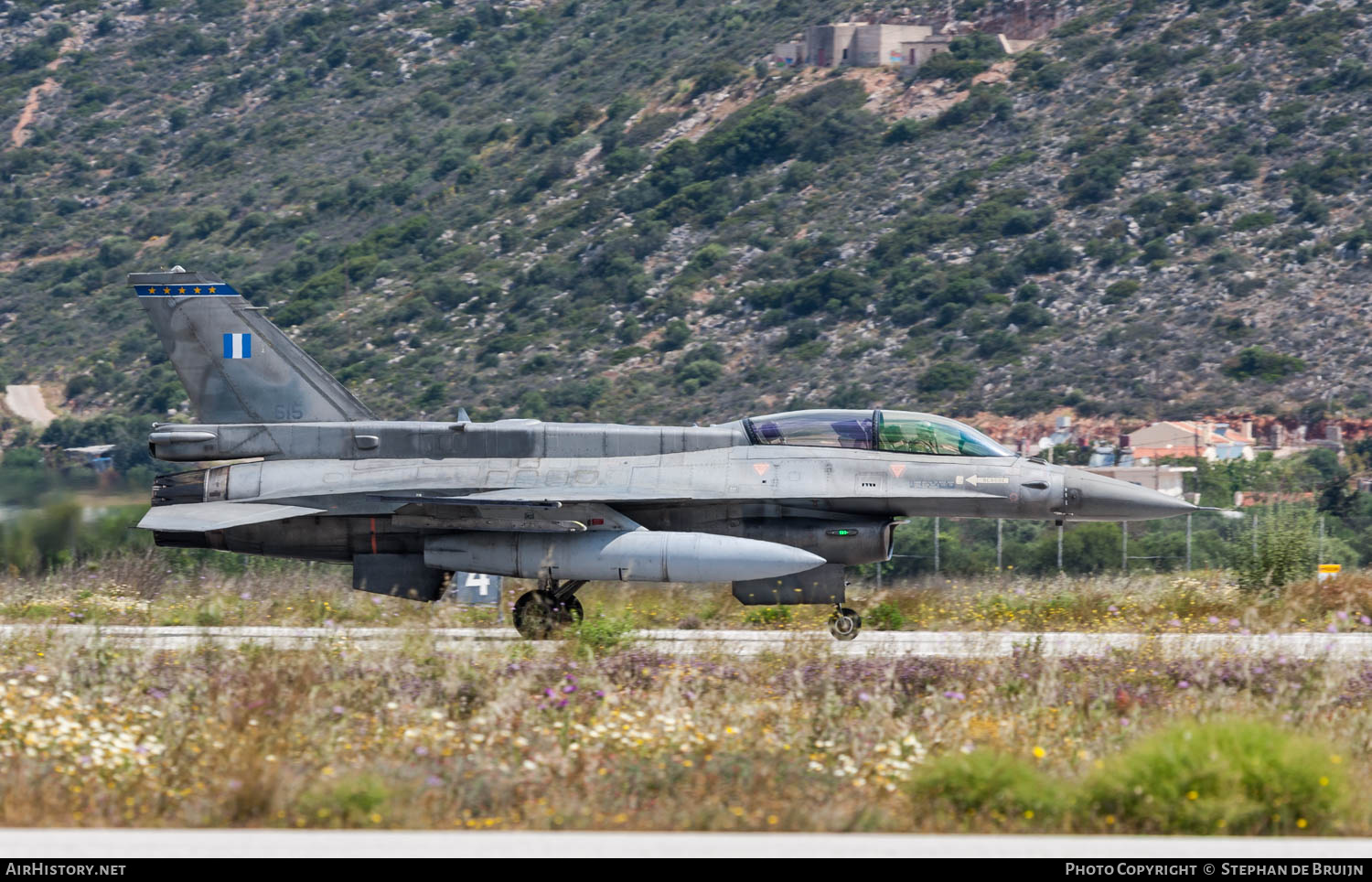Aircraft Photo of 615 | Lockheed Martin F-16D Fighting Falcon | Greece - Air Force | AirHistory.net #812695