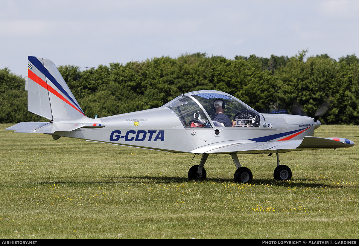 Aircraft Photo of G-CDTA | Cosmik EV-97 TeamEurostar UK | AirHistory.net #812711