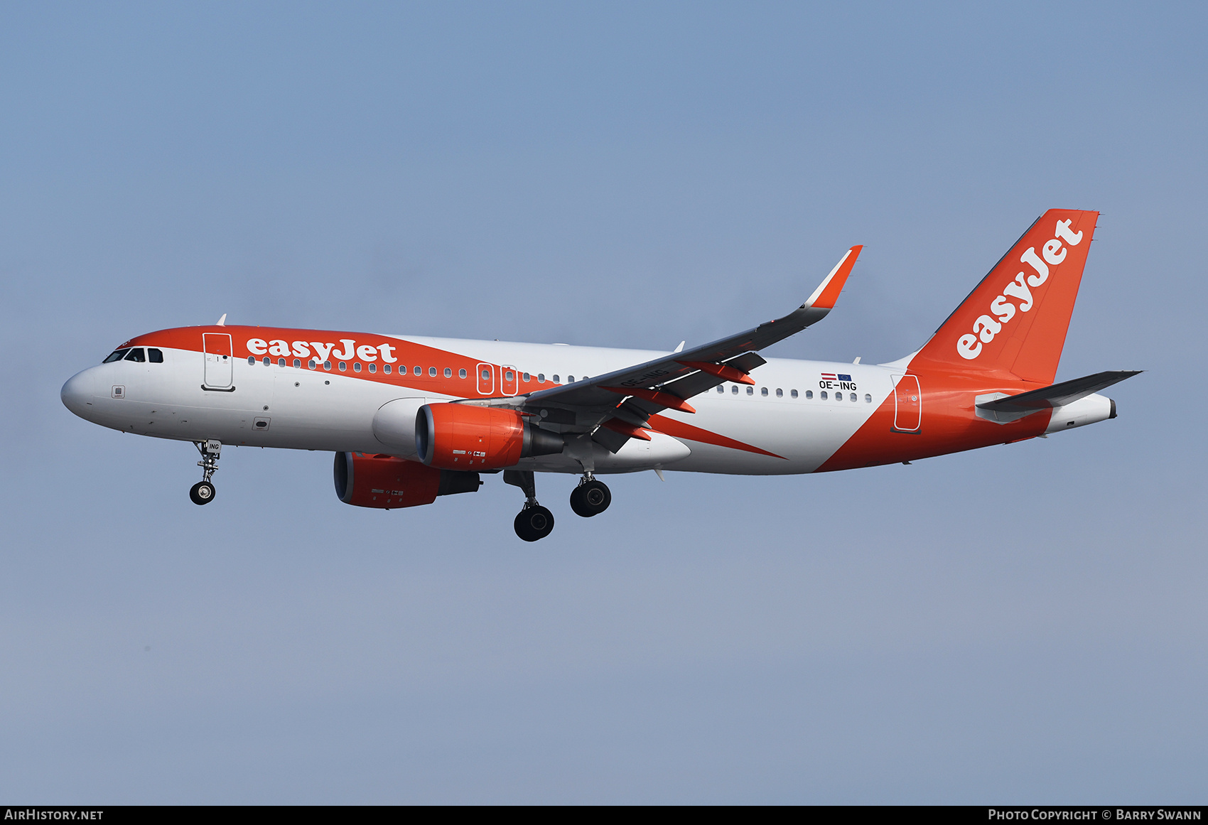 Aircraft Photo of OE-ING | Airbus A320-214 | EasyJet | AirHistory.net #812727