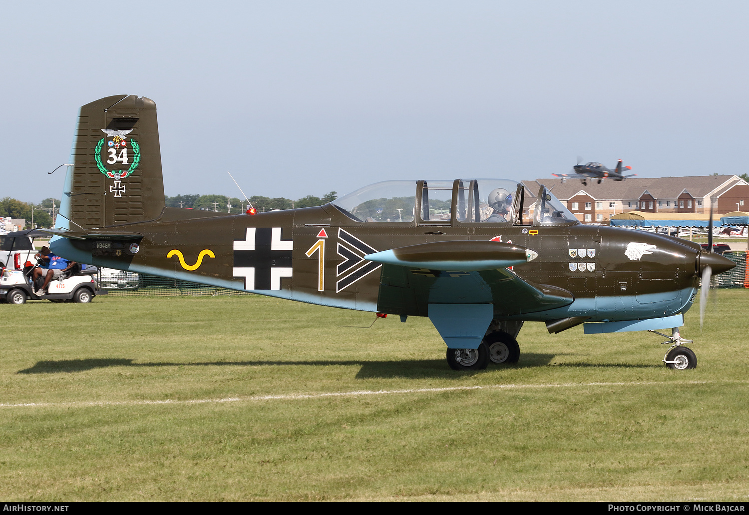 Aircraft Photo of N34EM | Beech T-34A Mentor | Germany - Air Force | AirHistory.net #812737