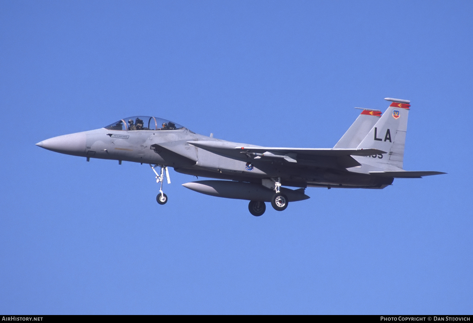 Aircraft Photo of 77-0155 / AF77-155 | McDonnell Douglas F-15B Eagle | USA - Air Force | AirHistory.net #812740