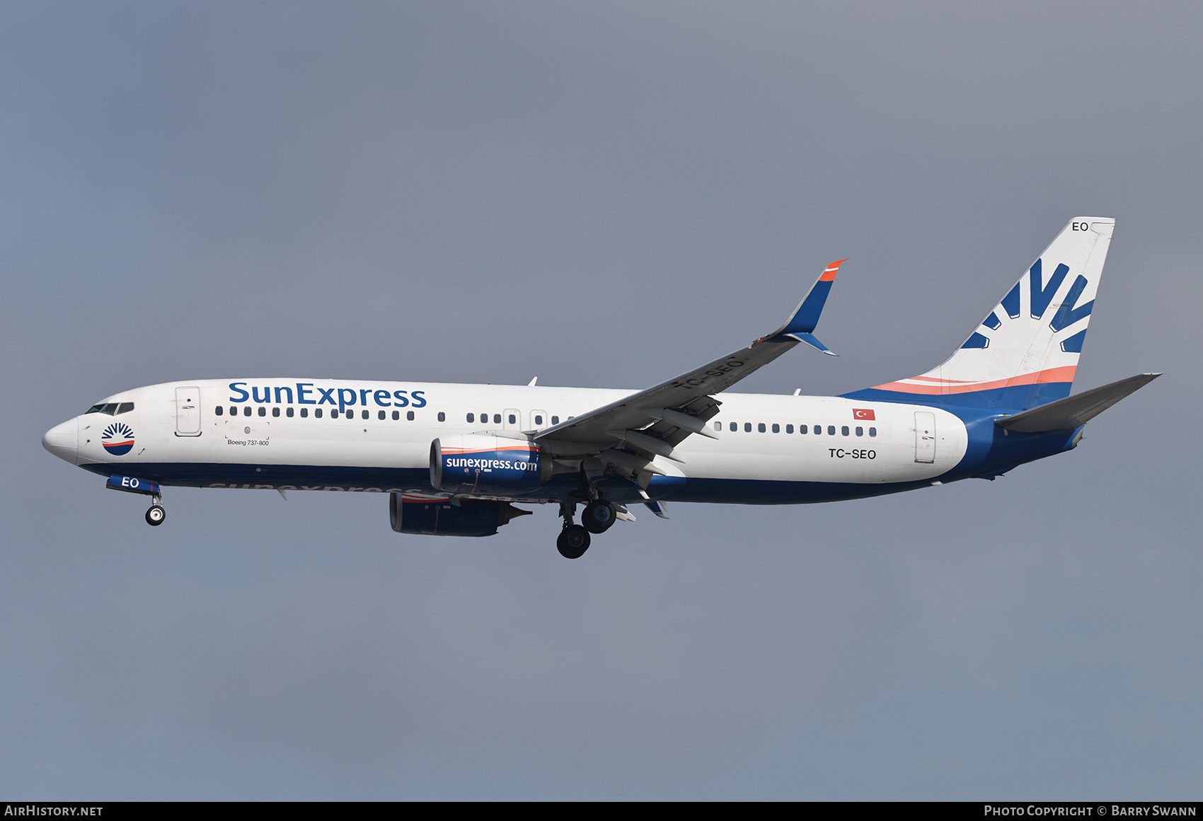 Aircraft Photo of TC-SEO | Boeing 737-8HC | SunExpress | AirHistory.net #812745