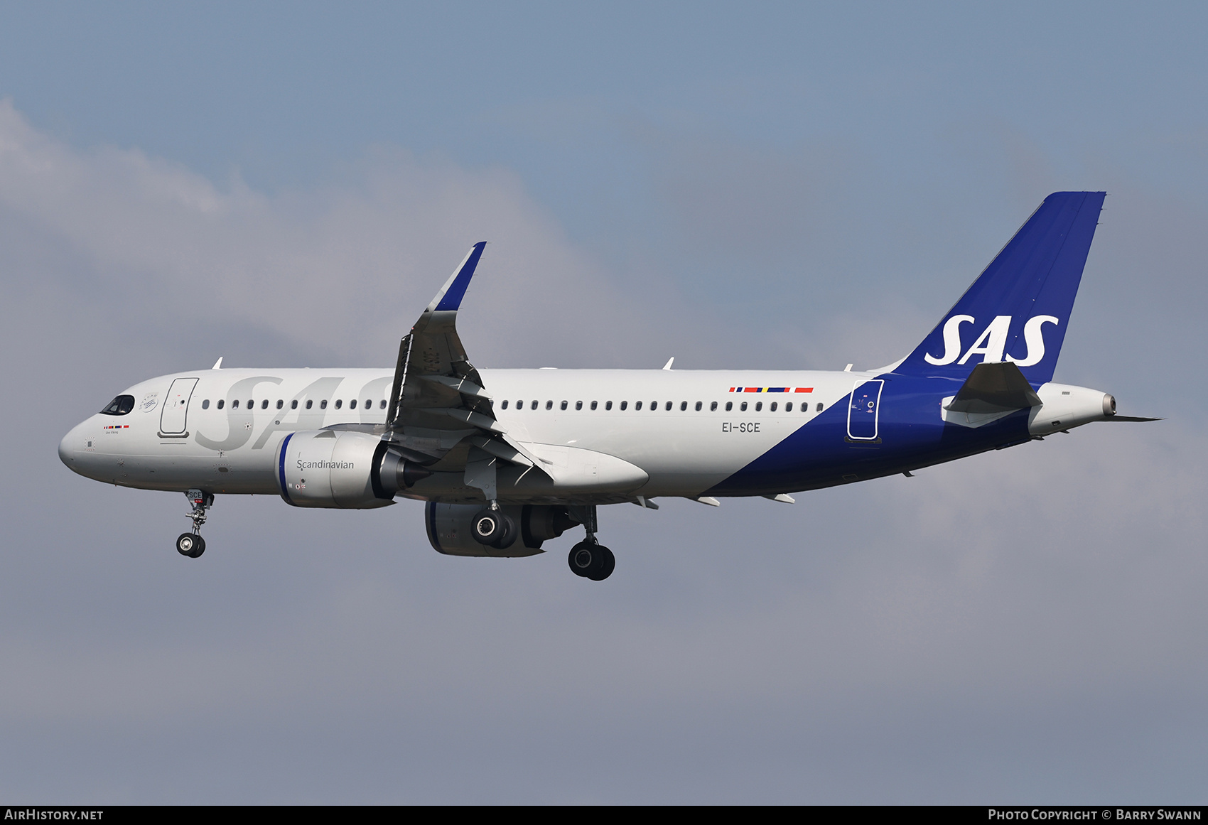 Aircraft Photo of EI-SCE | Airbus A320-251N | Scandinavian Airlines - SAS | AirHistory.net #812746