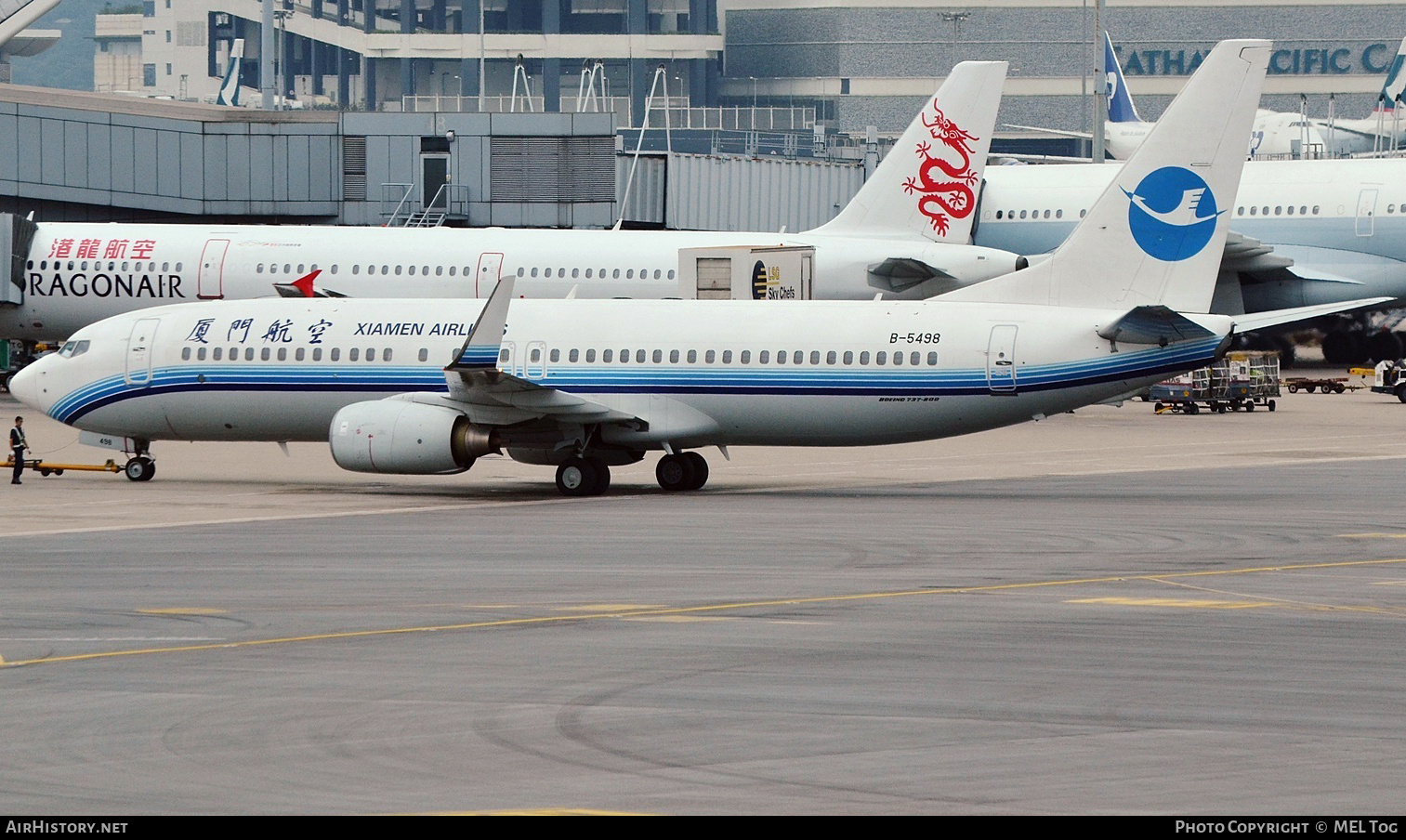 Aircraft Photo of B-5498 | Boeing 737-85C | Xiamen Airlines | AirHistory.net #812765