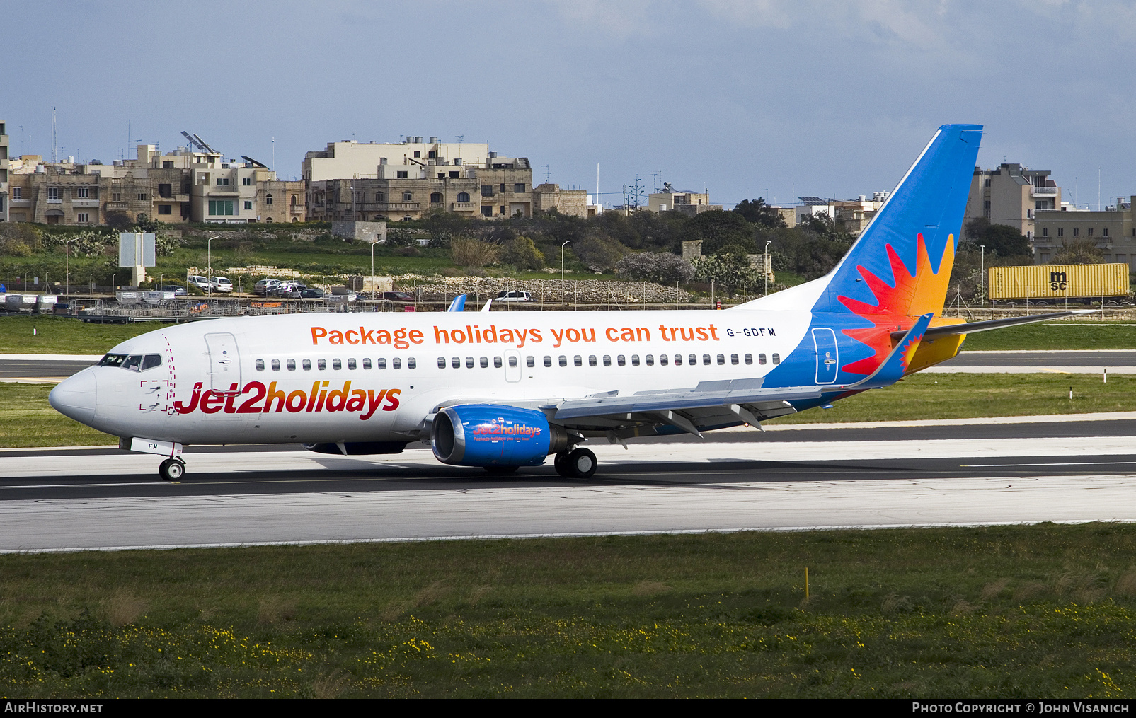 Aircraft Photo of G-GDFM | Boeing 737-36N | Jet2 Holidays | AirHistory.net #812774