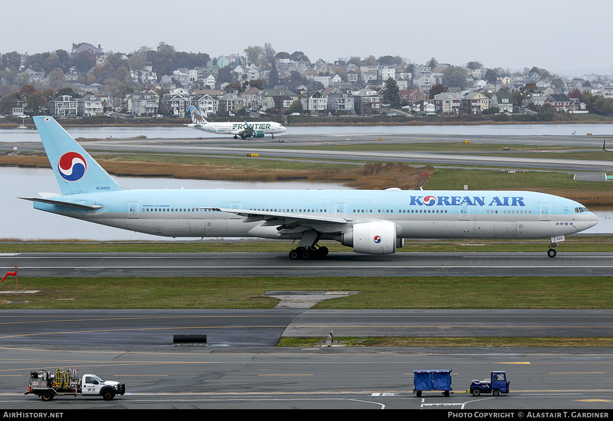 Aircraft Photo of HL8009 | Boeing 777-3B5/ER | Korean Air | AirHistory.net #812780