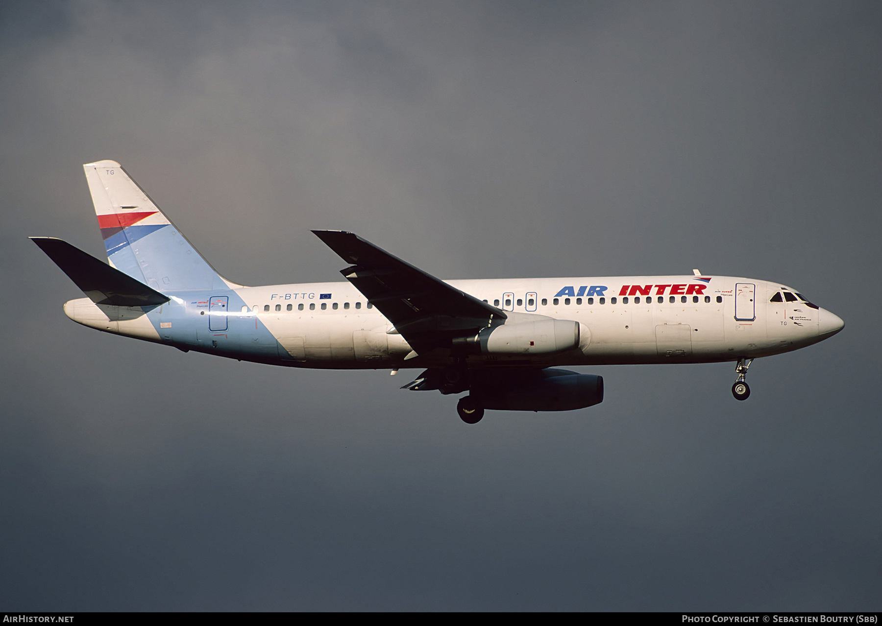 Aircraft Photo of F-BTTG | Dassault Mercure 100 | Air Inter | AirHistory.net #812787