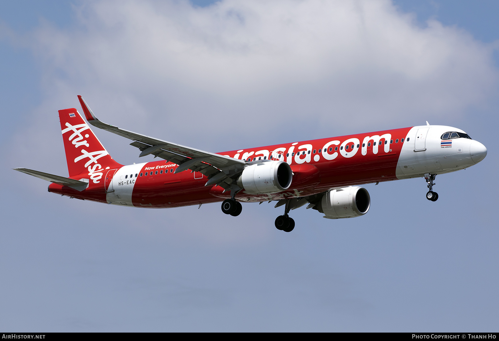 Aircraft Photo of HS-EAC | Airbus A321-251NX | AirAsia | AirHistory.net #812800