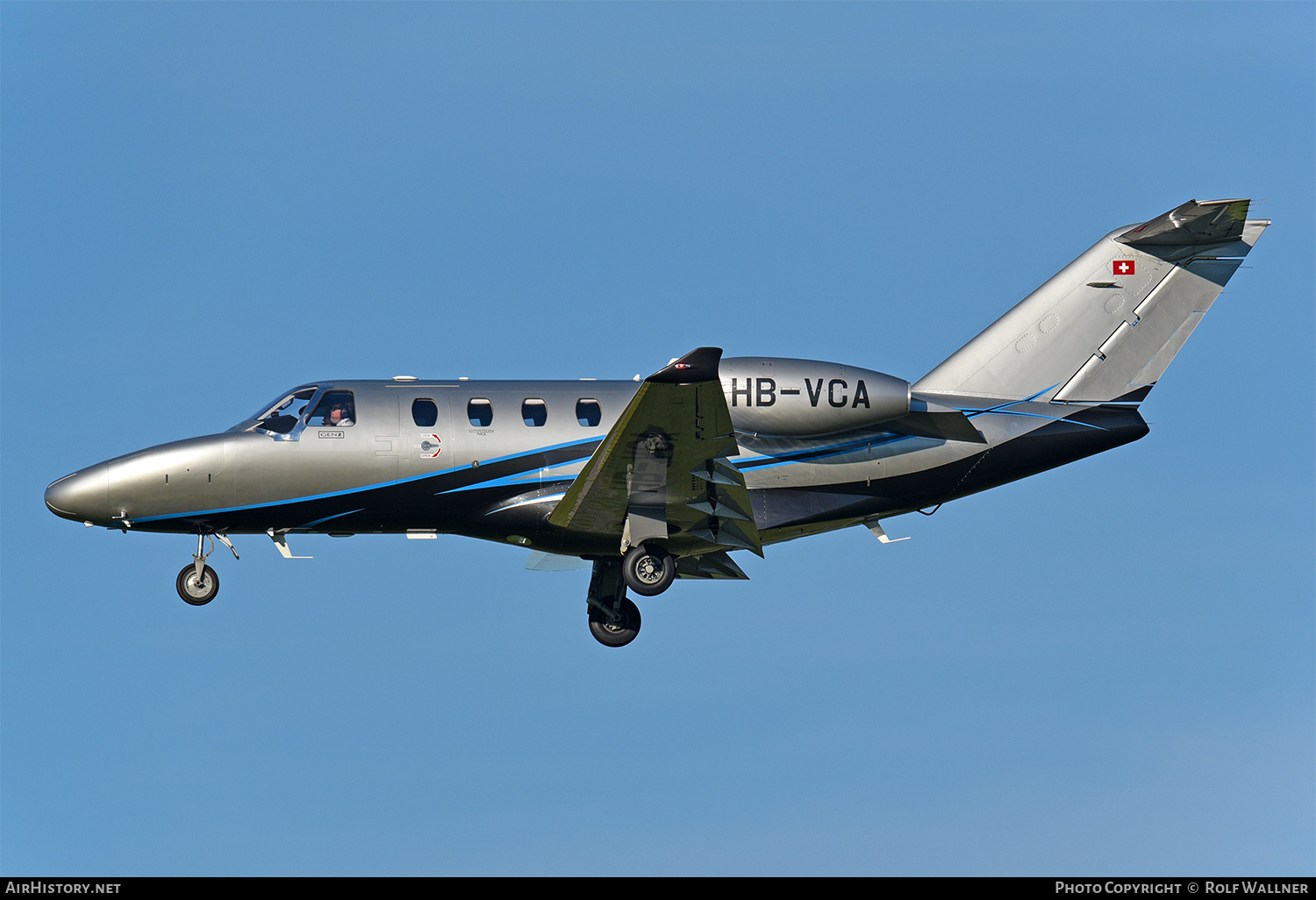 Aircraft Photo of HB-VCA | Cessna 525 CitationJet M2 | AirHistory.net #812801