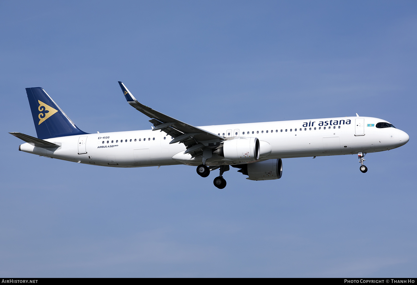 Aircraft Photo of EI-KGG | Airbus A321-271NX | Air Astana | AirHistory.net #812806