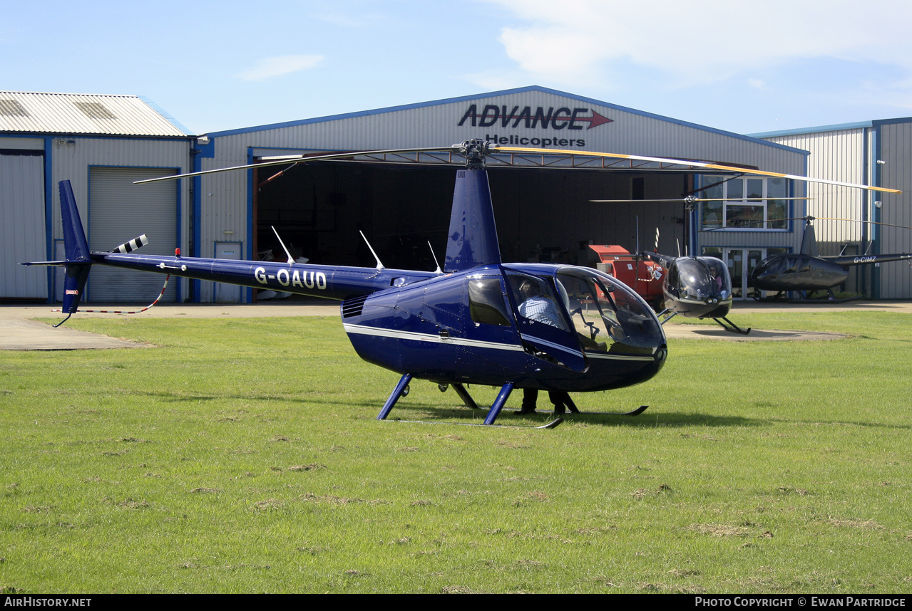 Aircraft Photo of G-OAUD | Robinson R-44 Raven | AirHistory.net #812815