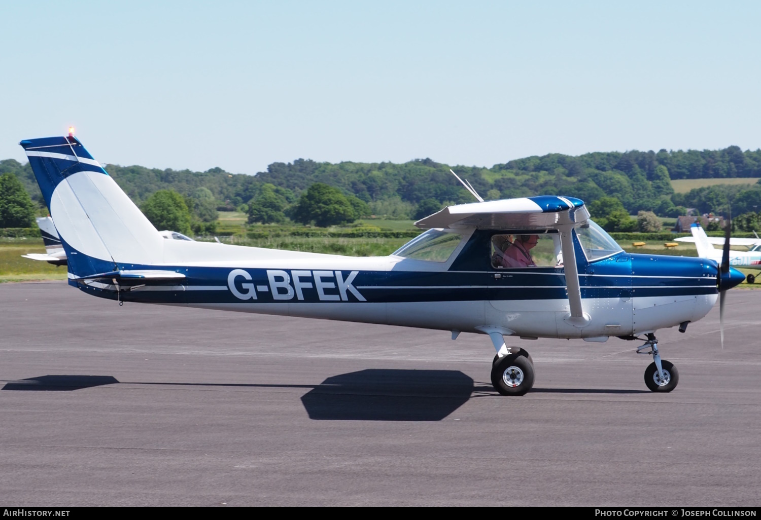 Aircraft Photo of G-BFEK | Reims F152 II | SFS - Staverton Flying School | AirHistory.net #812818
