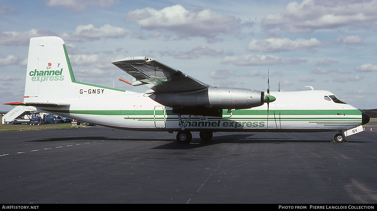 Aircraft Photo of G-GNSY | Handley Page HPR-7 Herald 209 | Channel Express | AirHistory.net #812839